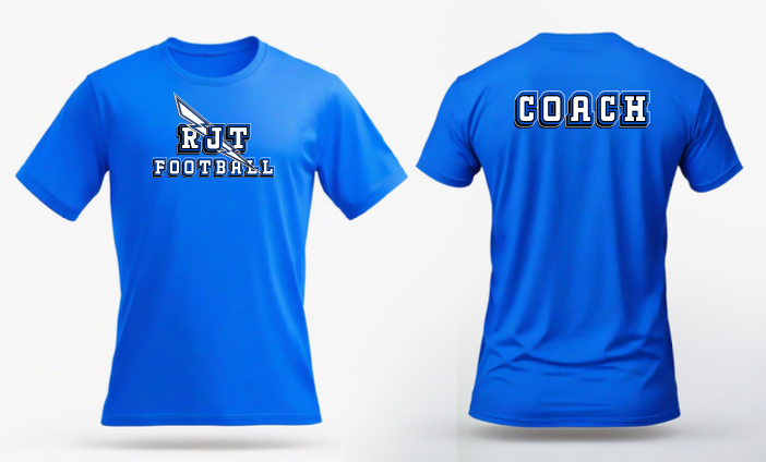 RJT FOOTBALL Tee -COACH