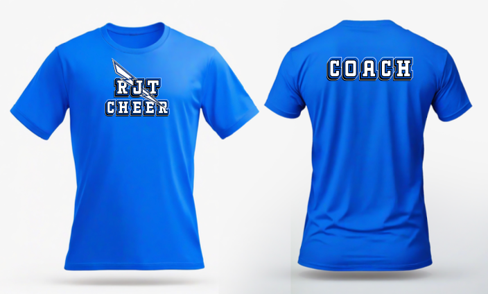 RJT CHEER Tee -COACH
